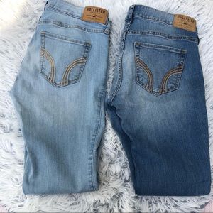 2 Pairs Hollister Jeans Size 26, 3S Super Skinny